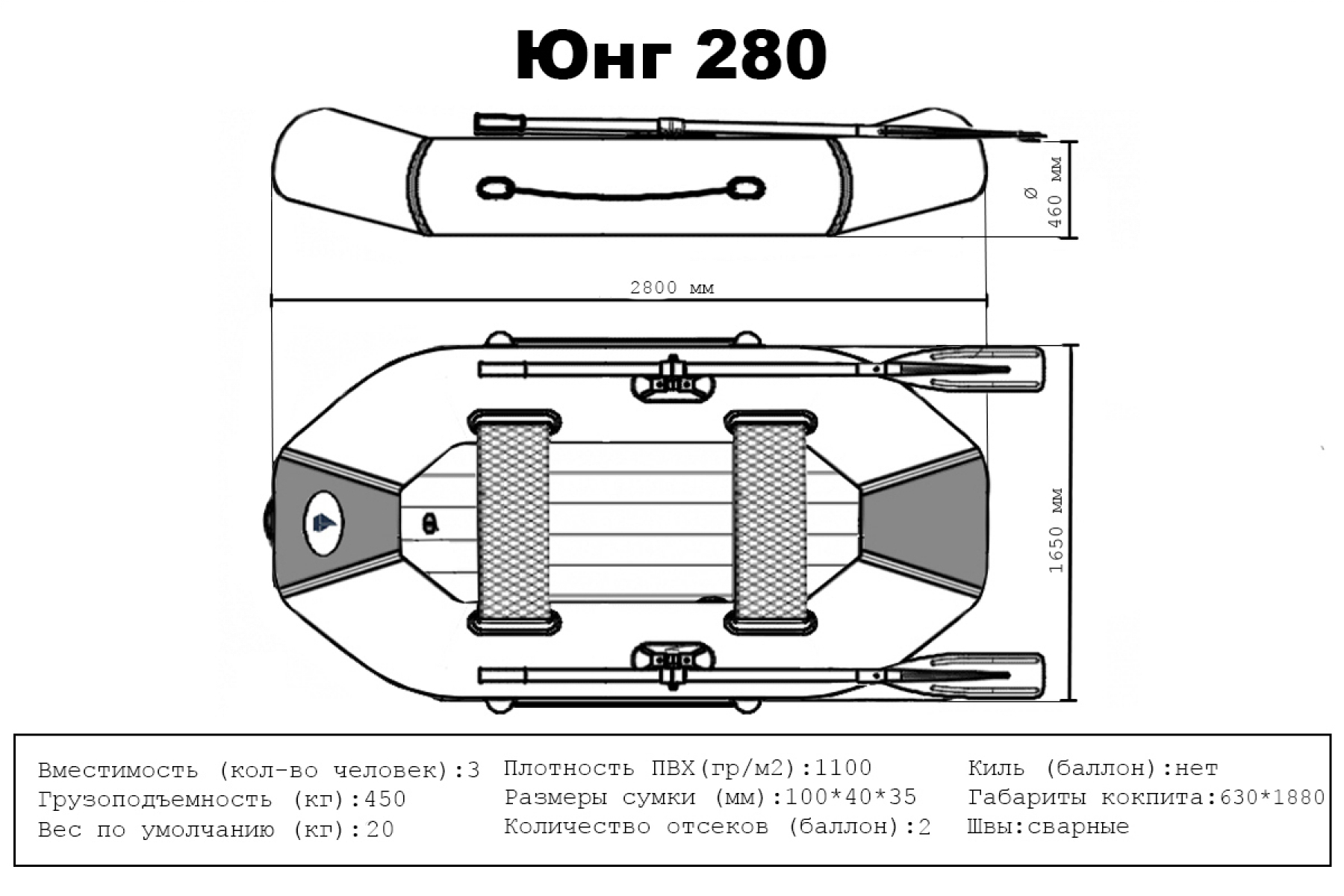 Big Boat Юнг 280 НД Big Boat Юнг 280 НД